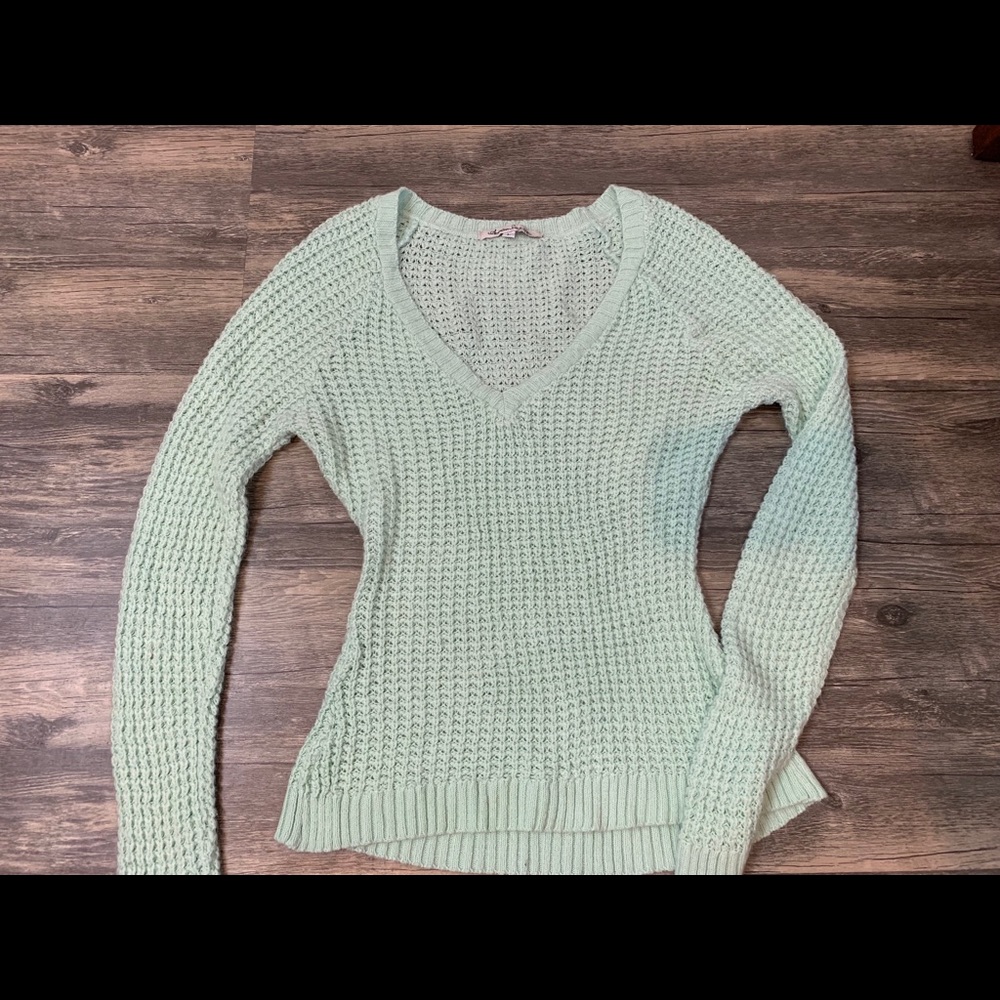 Mint green sweater